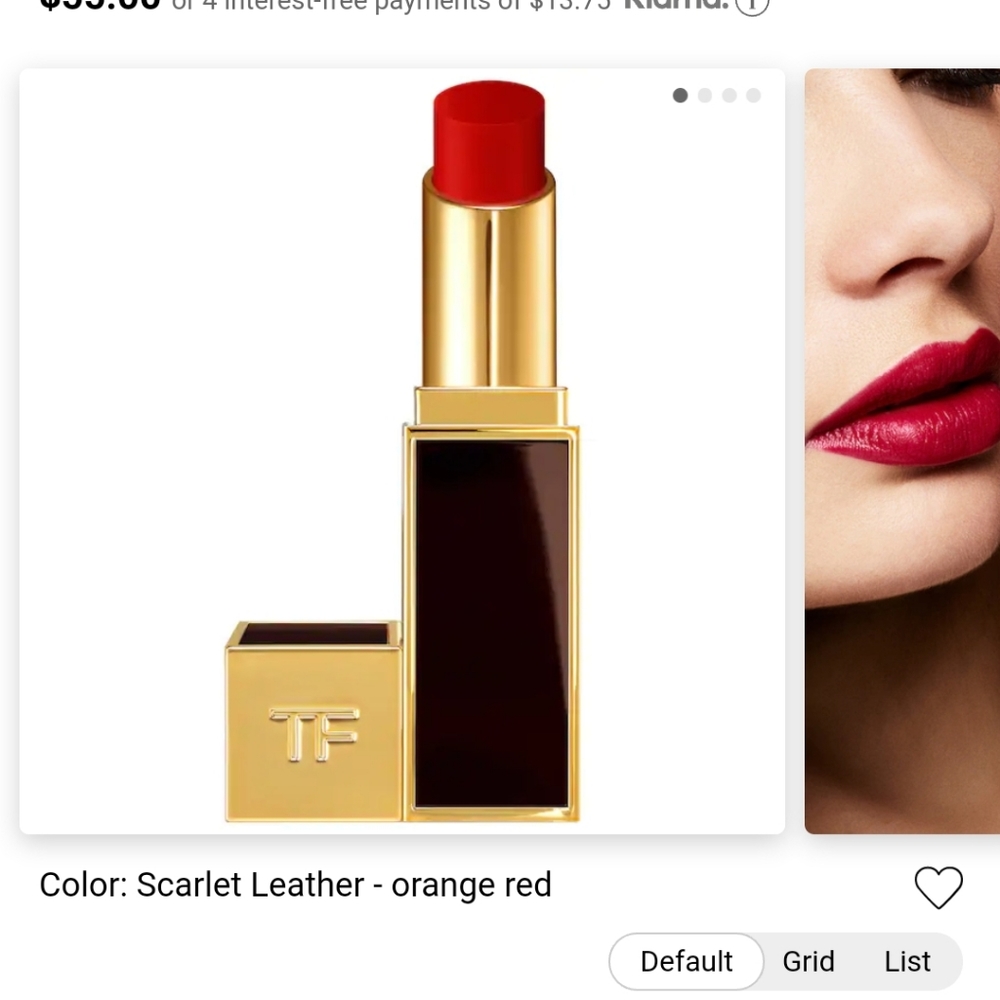 Tom Ford lip color satin matte